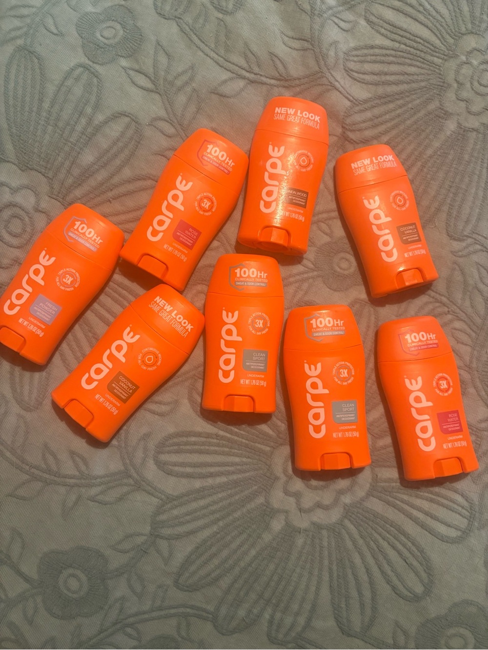 Carpe Women’s Deodorant Stick – Long-Lasting Freshness 8 pack brand new